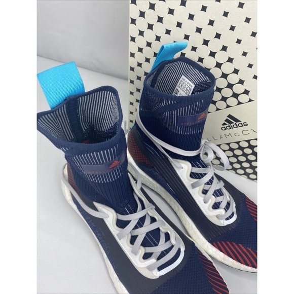 Adidas Stella McCartney Pulseboost HD MID Sneakers Running Shoes EE9460 Sz 6 - Picture 9 of 10